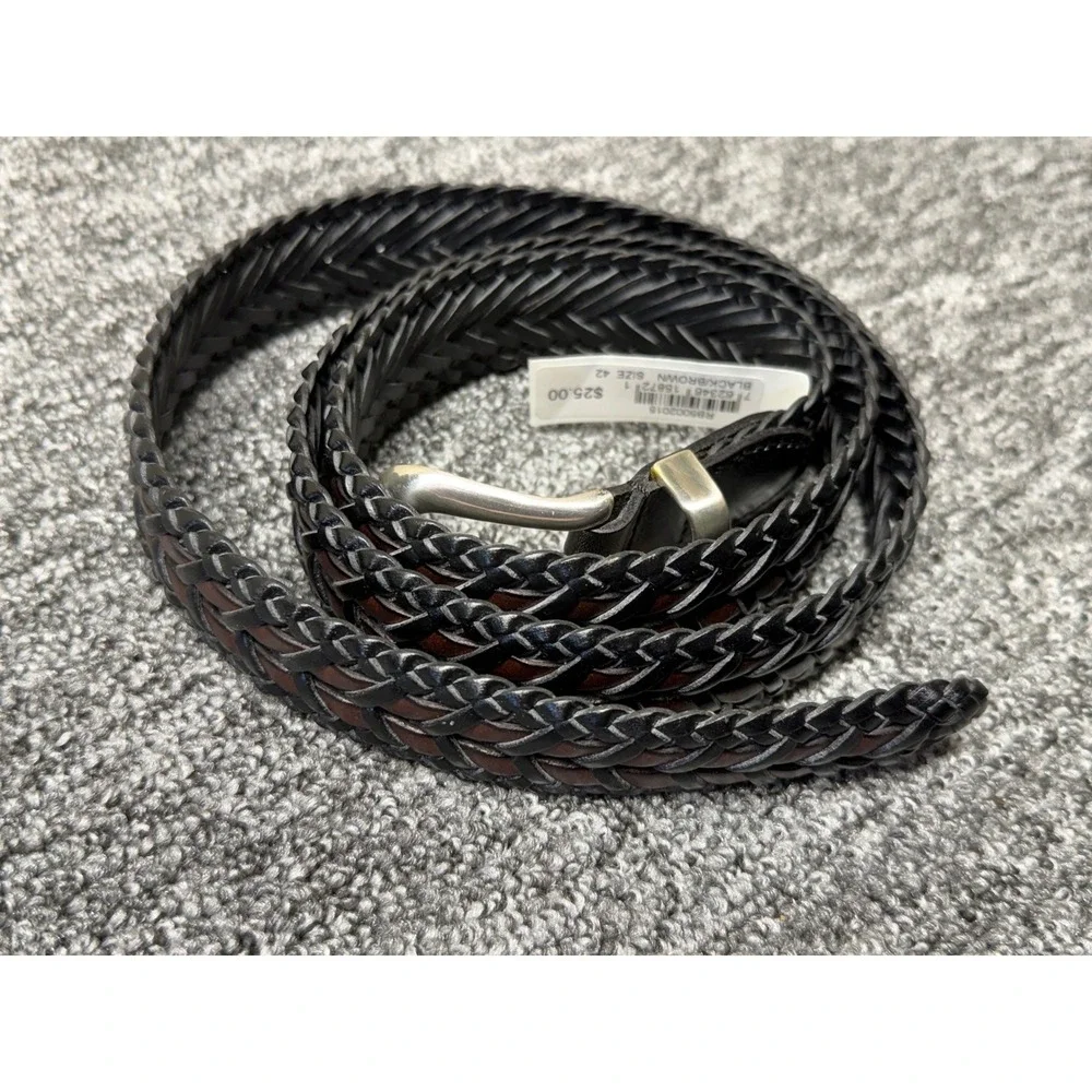 N/A woven leather